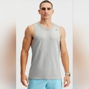 Fabletics Mens Tank Top XS Light Gray